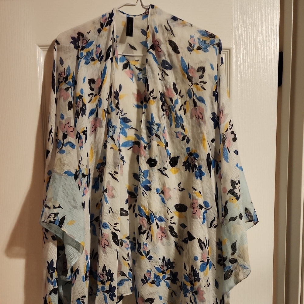 Two Lane Bryant Sheer Floral Kimonos
